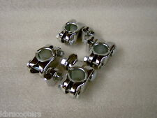 4 CRASH BAR MIRROR STEM CHROME