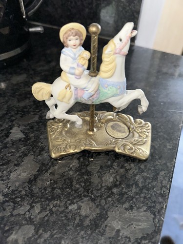 Carousel horse figurine - horse, with