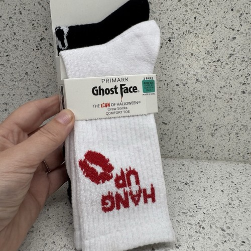 Ghost face ladies - ladies, socks