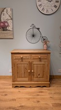 Small solid pine sideboard - small,