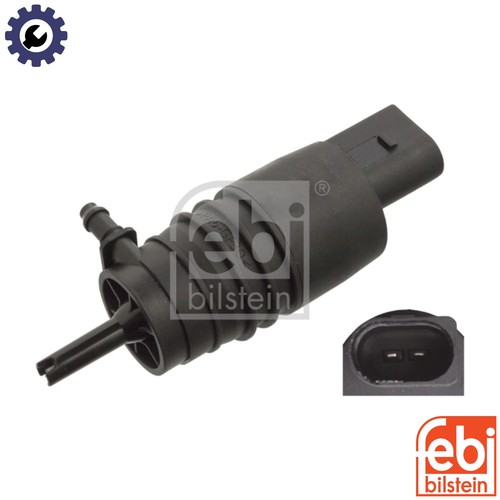 Washer fluid pump window - washer,
