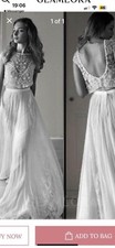 wedding dress size 10 boho