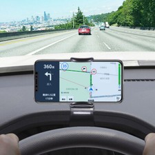 Black Car Dashboard Phone