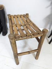 Vintage Habitat Bamboo Stool