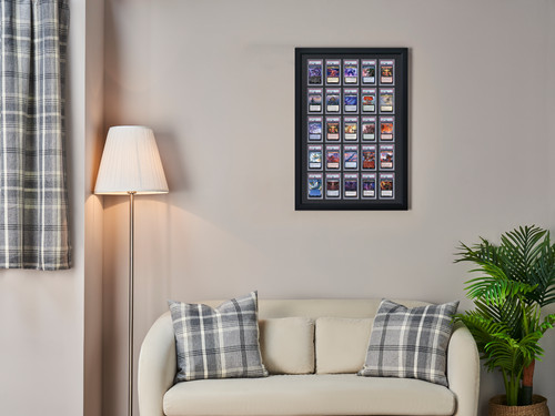 Card graded slab frame uv - graded,