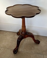 Mahogany Tripod Side/Wine
