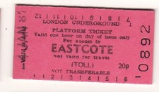Railway Platform ticket London
