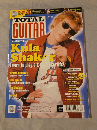 Total guitar magazine july - cd,