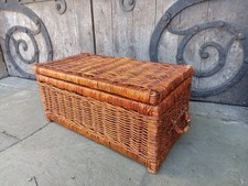Large Vintage Wicker Basket