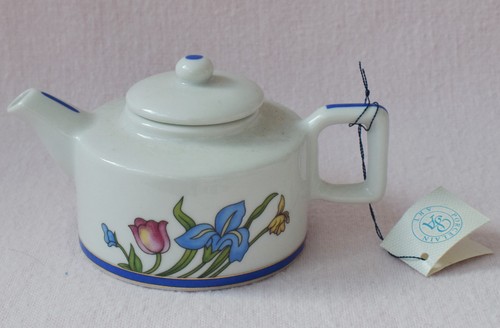 Porcelain art miniature - miniature, teapot