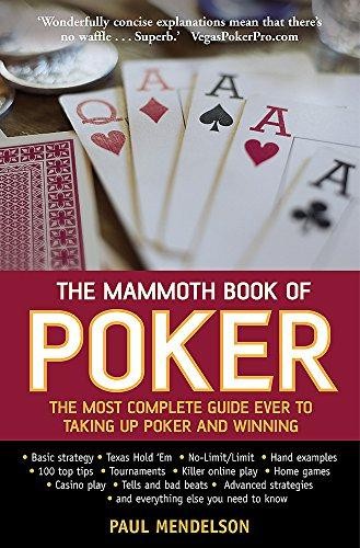 The mammoth book poker - book,