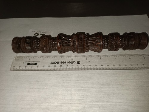 Carved anitque wooden scroll - carved,