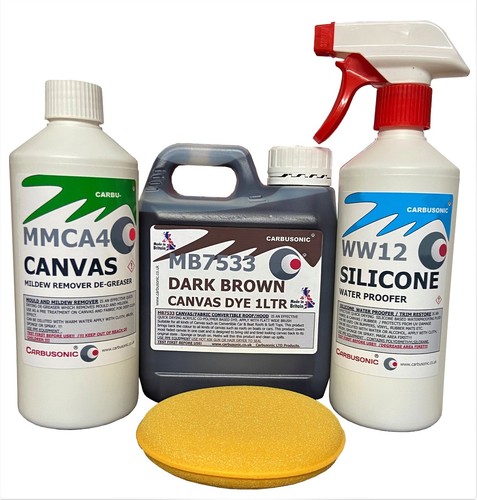 Convertible roof cleaner kit