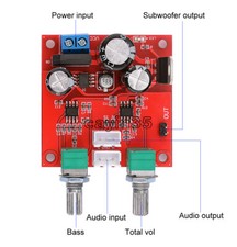 1X NE5532 OP Amp Low Pass