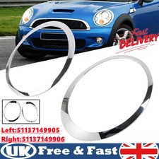 L+R Chrome Headlight Trim Ring