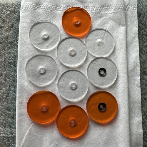 Perspex elements for - elements,
