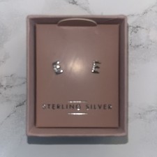 Next Sterling Silver Initial E