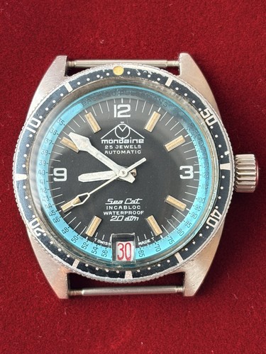 Vintage mondaine sea cat - vintage,
