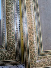 Persian Inlaid Frames  X 2 , Size 14 " X 16".  Been In Attic For 30 Years