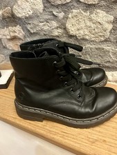 Reiker Black Zip Boots Lace Up