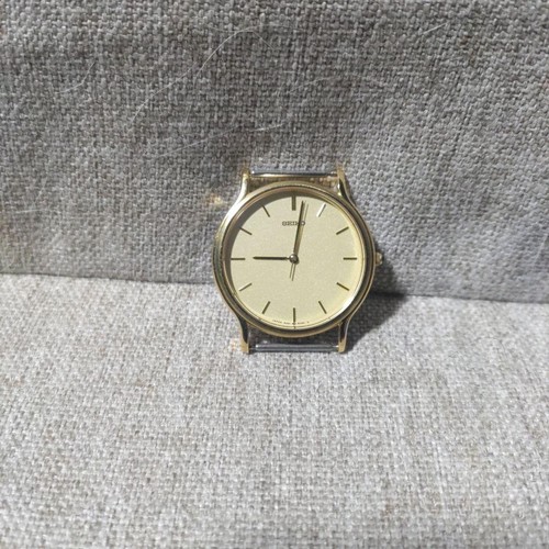 Seiko wristwatch gold - seiko, wristwatch,