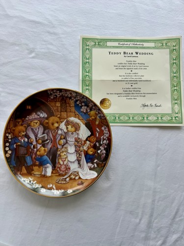 Franklin mint vintage teddy - franklin,