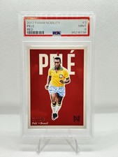 Pele 2017 Panini Nobility Red Parallel /199 PSA 9 Mint Brazil POP 5 