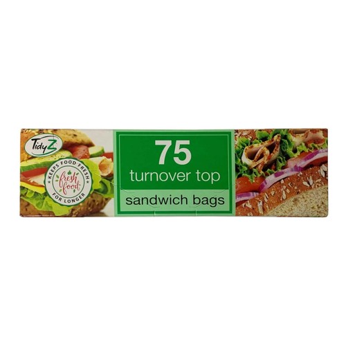 75pc sandwich bags turnover - bags,