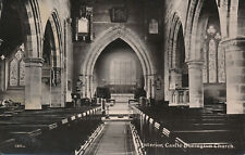 PC48194 Interior. Castle Donington Church. F. W. Scarratt