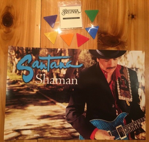 Carlos santana guitar pick set - carlos,