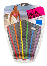 Billabong Surfboard Grip Surf Traction Pad Candy Stripes Rainbow D4HW17
