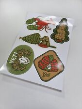 YETI Christmas Stickers