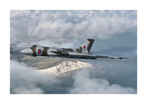 Avro vulcan bomber cliffs - 5,
