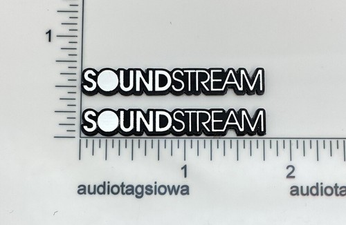 Soundstream incised badge logo - incised,