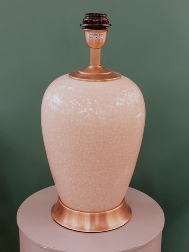 Ceramic vase table - lamp, base