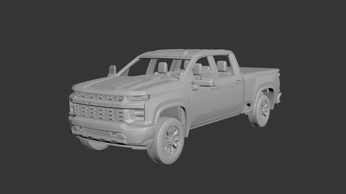 Printed 2022 silverado - rc,