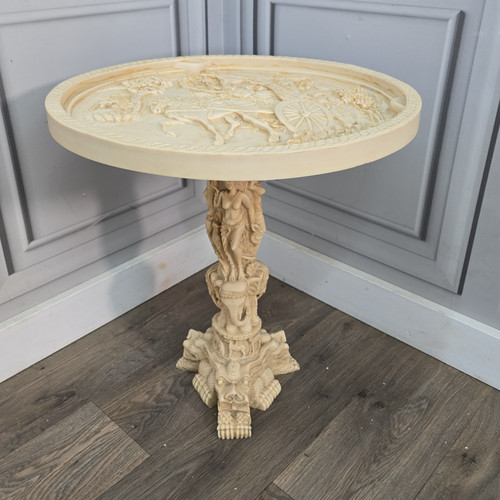 Vintage chinese pedestal - chinese, table