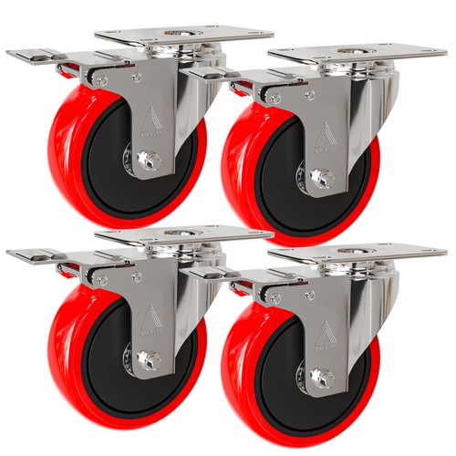 Auroh castor wheels - 4x,