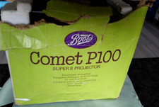 Boots Comet P100 Super 8  8mm Cine Film Projector With Lead -  Untested