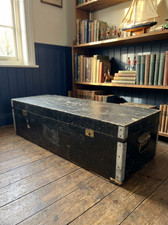 Black vintage wooden