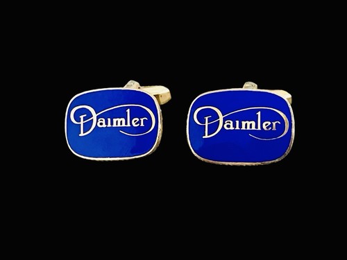 Vintage daimler car cufflinks - vintage,