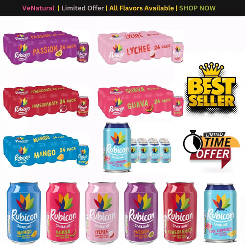 Rubicon juice sparkling fizzy - rubicon,