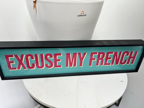 Wooden frame slogan phrase - slogan,