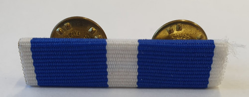 Fullsize medal ribbon - on, pin