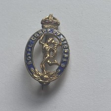 Military Metal Badge. Royal