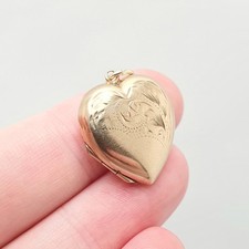 Antique 9ct Gold Heart Locket