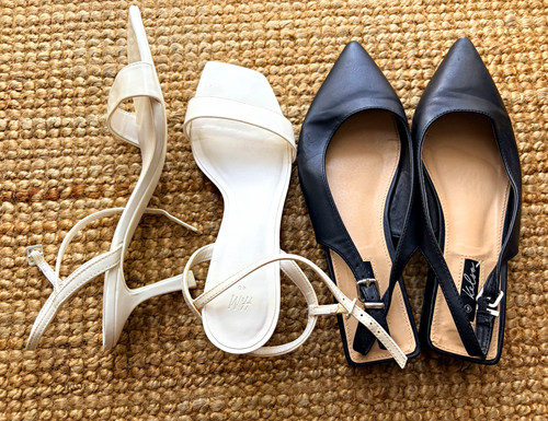 White strappy ankle strap - ankle,