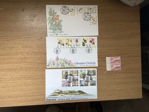 Gibraltar first day - cover's, x