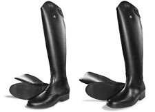 MARK TODD LONG LEATHER HORSE RIDING PLAIN / FIELD LACED BOOTS