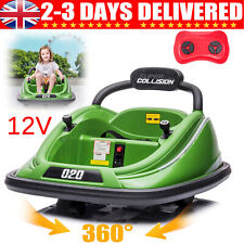 Kids Ride on Bumper Car Spin Children's Waltzer Cars + Remote Control LED Music